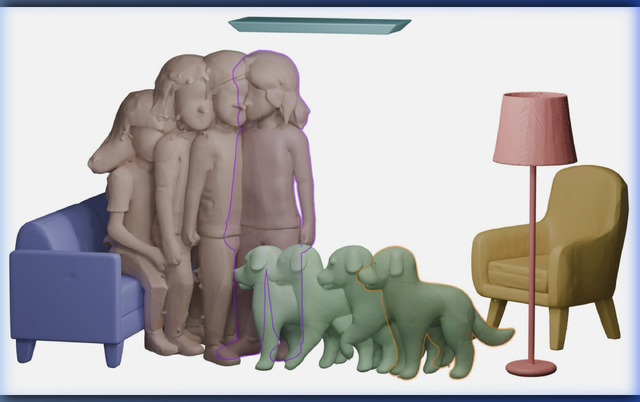 Inferring Compositional 4D Scenes without Ever Seeing One thumbnail